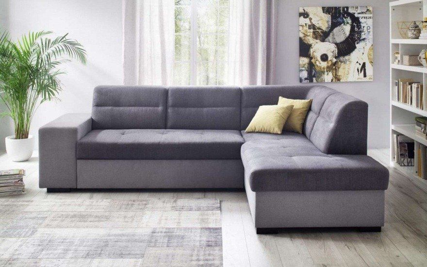 серый диван в интерьере гостиной фото 2