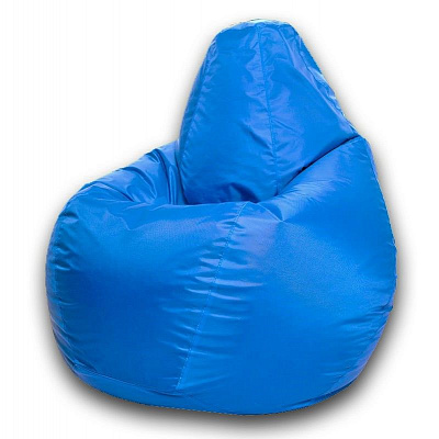 Кресло-мешок Груша L оксфорд синий