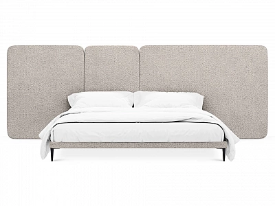 Кровать OgogoHome Licata 961649 бежевый