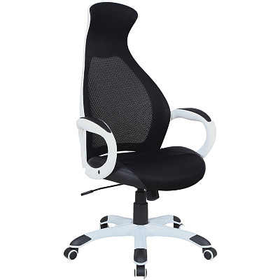 Кресло руководителя BRABIX PREMIUM Genesis EX-517 Черный белый