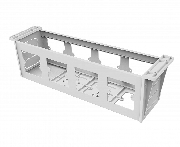 Блок установки розеток 550*112 Norden CS325.600W Белый