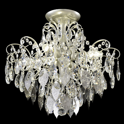 Люстра Crystal Lux ESMIRALDA PL4 SILVER