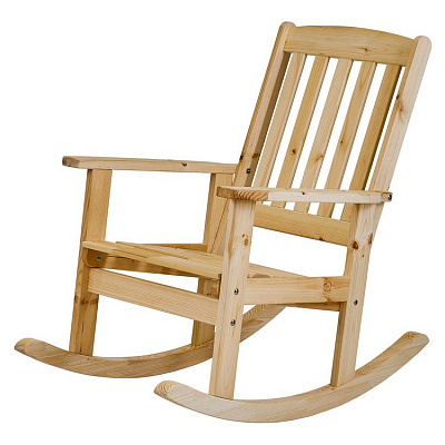 Кресло-качалка деревянное Оливер