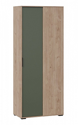 Шкаф для одежды угловой Лео гикори джексон дымчатый зеленый ТД-410.07.23