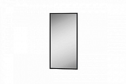 Зеркало настенное Шарлиз в профиле саваш черный 900х600 МЛК