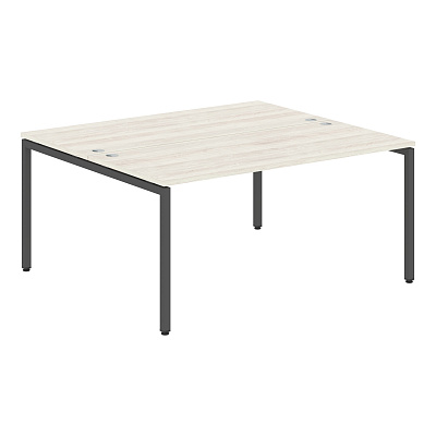 Стол двойной Skyland XTEN С (Xten S) XWST 1614 Сосна Эдмонт / Антрацит