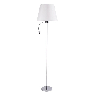 Торшер с лампой для чтения Arte Lamp Elba A2581PN-2CC