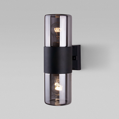 Уличный настенный светильник Elektrostandard Roil 35125/D черный