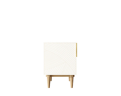 Тумба прикроватная Этажерка Line (Лайн) LN08/GR1/beige