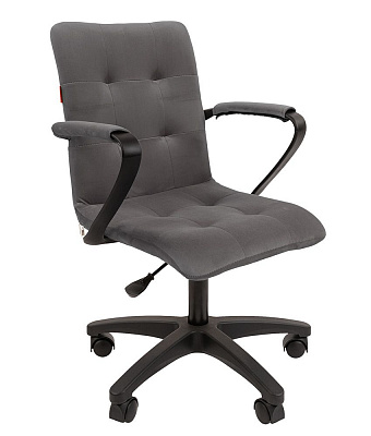 Кресло для оператора Chairman 030  темно-серый пластик