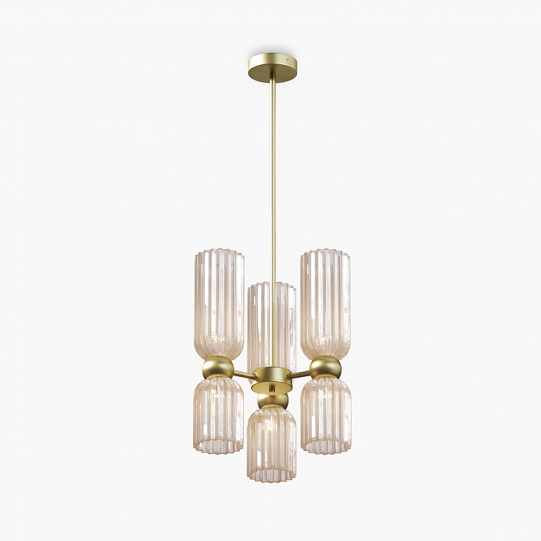 Люстра на штанге Maytoni Antic / Антик MOD302PL-06CG