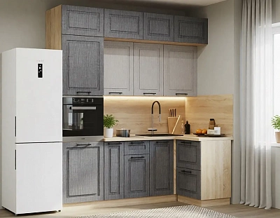 Угловой кухонный гарнитур Аликанте 2300х1200 (арт.16)
