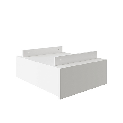 Тумба подвесная 1 ящик Pointex Тренд металл (Trend metal) TDM29630104 белый