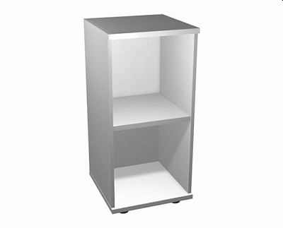 Шкаф-стеллаж открытый двухярусный, односекционный, ПШС2.1