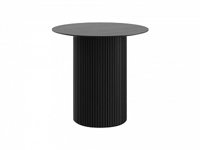 Стол обеденный OgogoHome Mono Stripe D80/D44/H75 966139 черный