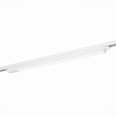 Св-к трек. Белый LED 1*24W 3000K 2 250Lm Ra>98 120 IP20 L600xW34xH33 180-240V St Luce BASE / БЕЙЗ ST366.538.24
