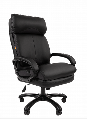 Кресло руководителя CHAIRMAN 505 с подголовником усиленный до150 кг черный