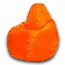 Кресло-мешок Груша XXL оксфорд оранжевый люмин
