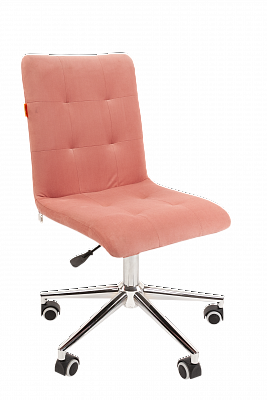 Кресло для оператора Chairman 030 розовый хром