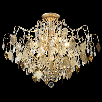 Люстра Crystal Lux ESMIRALDA PL9 GOLD