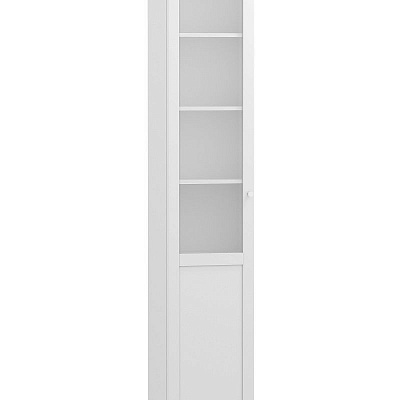 Шкаф для книг одностворчатый Харрис 31 (библиотека) Белый