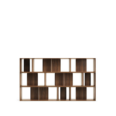 Комплект из 9 модульных полок La Forma Litto шпон ореха 202 x 114 см 162195