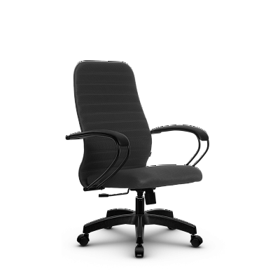 Кресло компьютерное SU-СК130-10 Pl Темно-серый / темно-серый